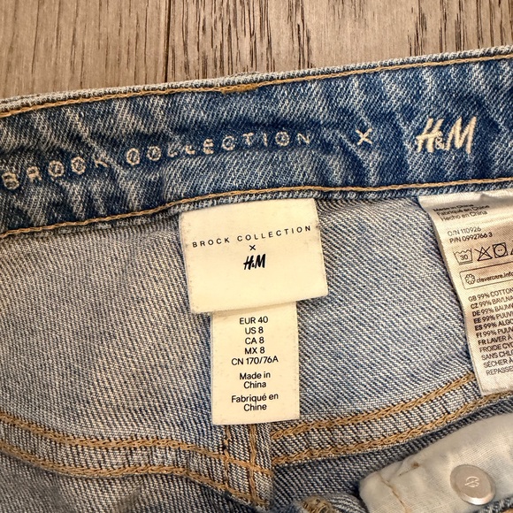 H&M Blue Straight Jeans - Picture 2 of 3
